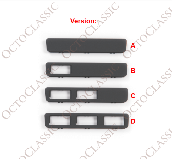 BMW E31 840Ci 840i 850Ci 850CSi Left Cover In The Center Console Bezel 4 Version