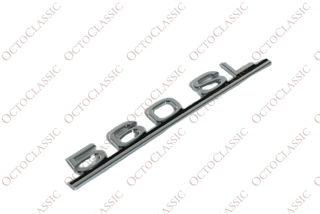 Mercedes R107 Emblem 560SL Chrome A1078171415