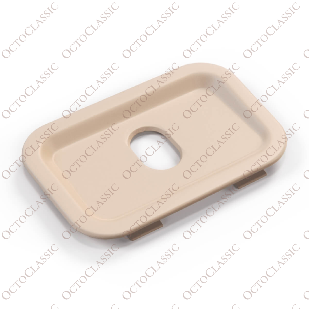 Mercedes Benz A124 Cubierta de cerradura de capó convertible negro A1247570308