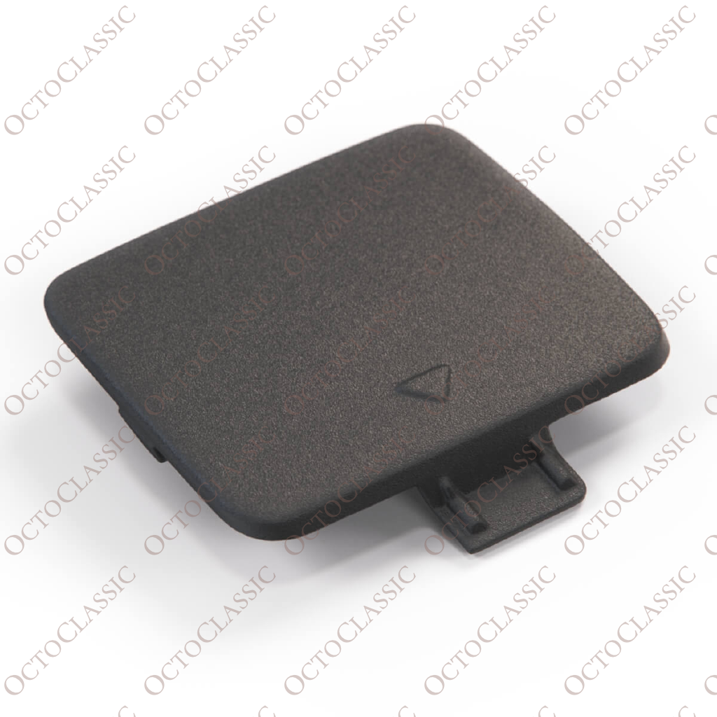 BMW X5 E70 Right Rear Bumper Tow Hook Cover Cap Black 51127158448