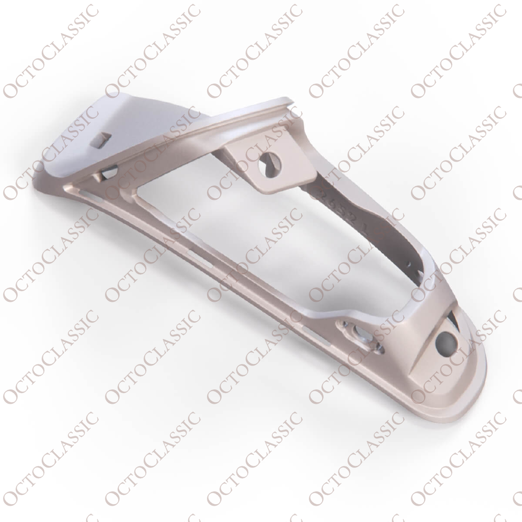 Mercedes SL R230 / W215 CL Front Seat Button / Belt Cover Base Frame Left Or Right Silver A2309130311 / A2309130411