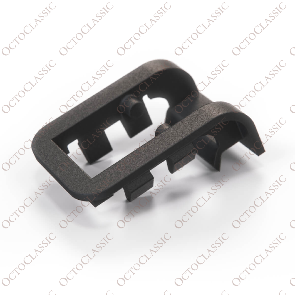 Lancia Delta I Door Lock Knob Frame Black 82423011 / 82341779