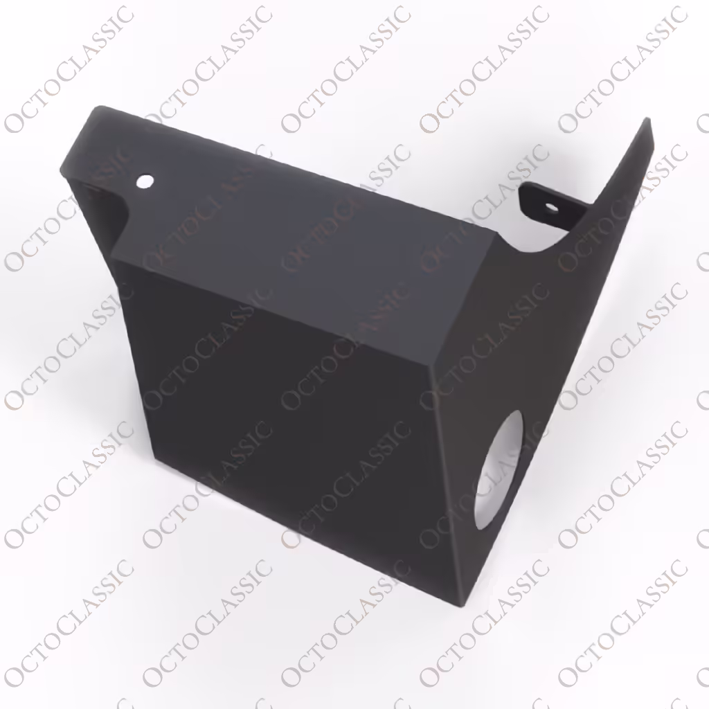 BMW E36 Cold Air Intake Heat Shield For High Flow Filter Black