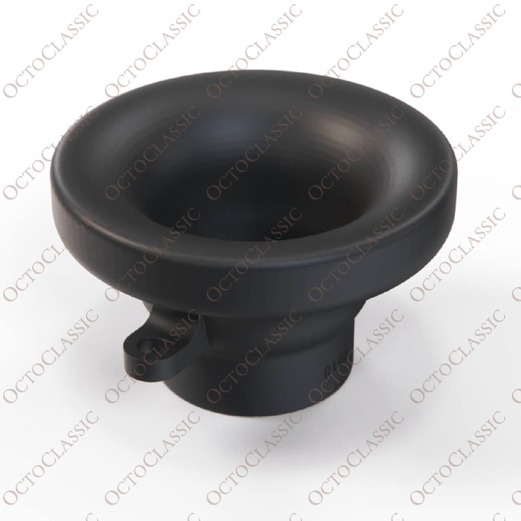 BMW E30 Headlight Air Duct Intake Velocity Stack Black 63121385817