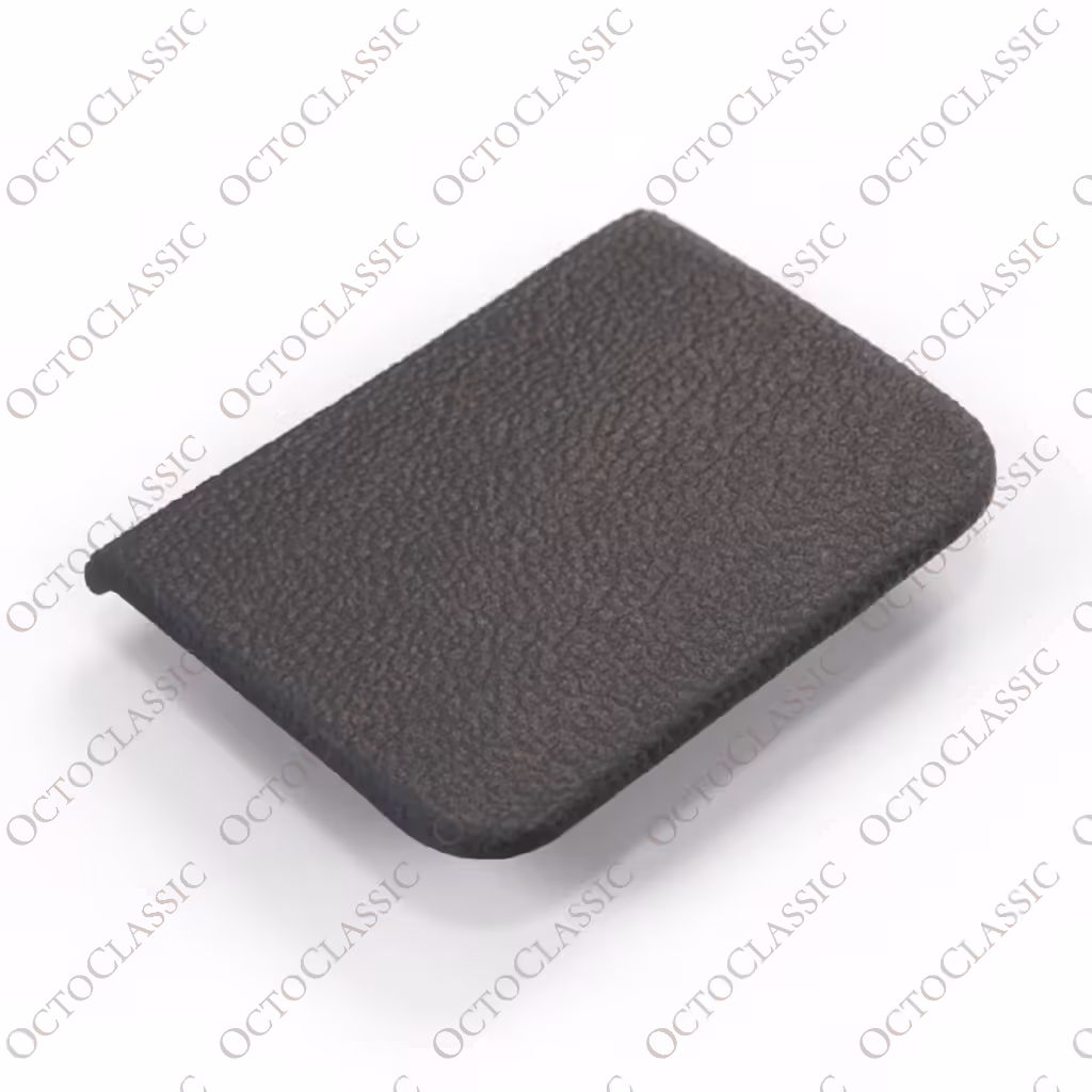 VW Polo Tow Eye Cover Flap Lid Rear Bumper Black 867807441