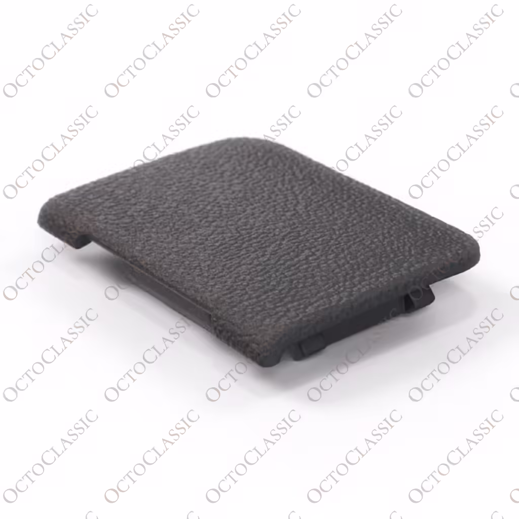 VW Polo Tow Eye Cover Flap Lid Rear Bumper Black 867807441