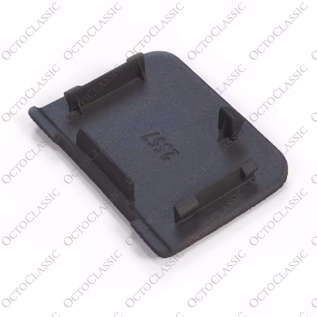 VW Polo Tow Eye Cover Flap Lid Rear Bumper Black 867807441