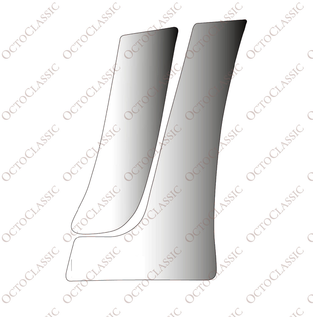 Alfa Romeo 159 Rear Fender And Door PPF Protective Film – Set Of 2 Left And Right