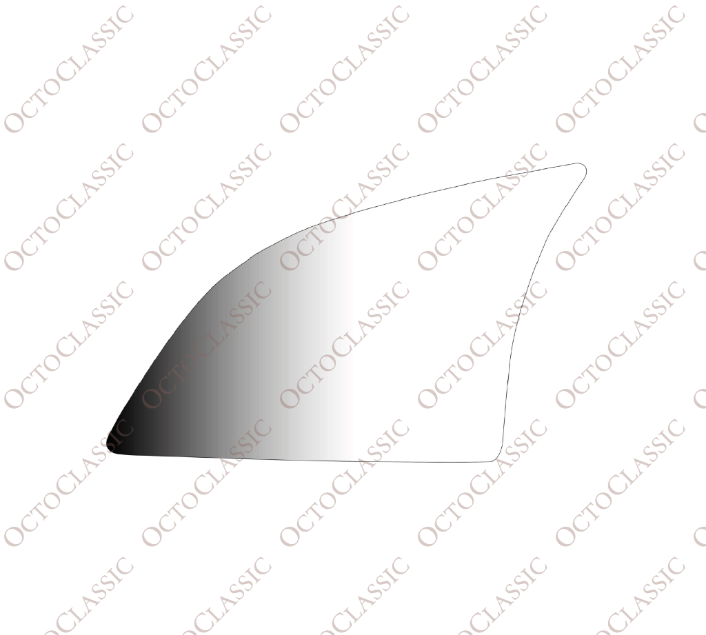 Porsche Panamera 970 Rear Fender PPF Protective Film – Set Of 2 Left And Right