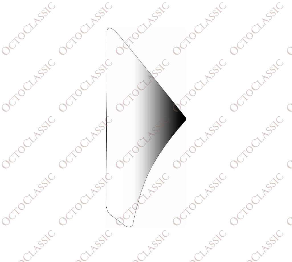 Lexus IS III Rear Door PPF Protective Film – Set Of 2 Left And Right