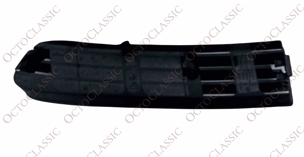 Audi A6 C4 94-97 Embellecedor Rejilla Parachoques Delantero Derecho 4A0807346 Negro