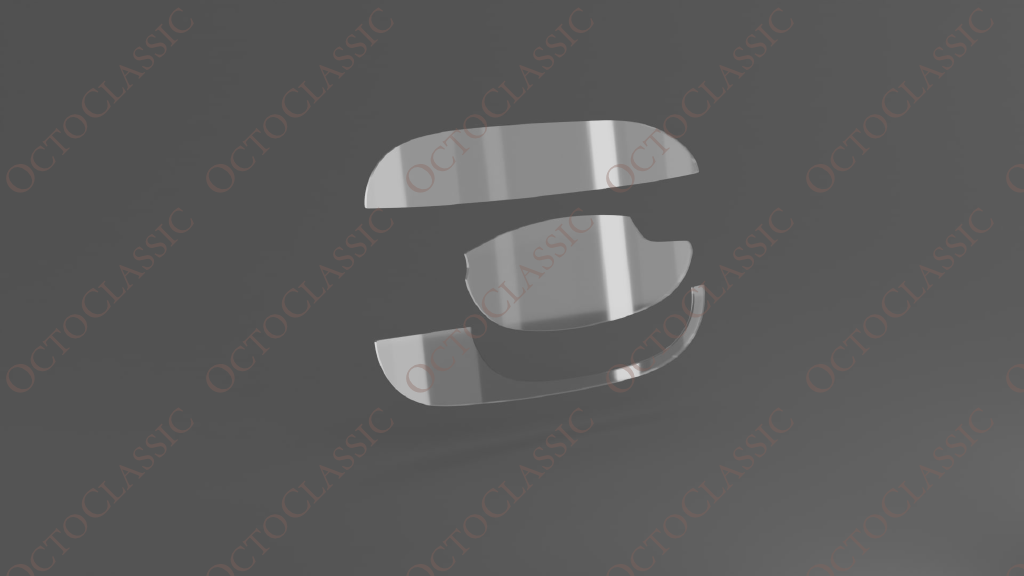 BMW Z4 E85 Door Handle Cup – PPF Paint Protection Film Precut – Set Of 2 Left And Right