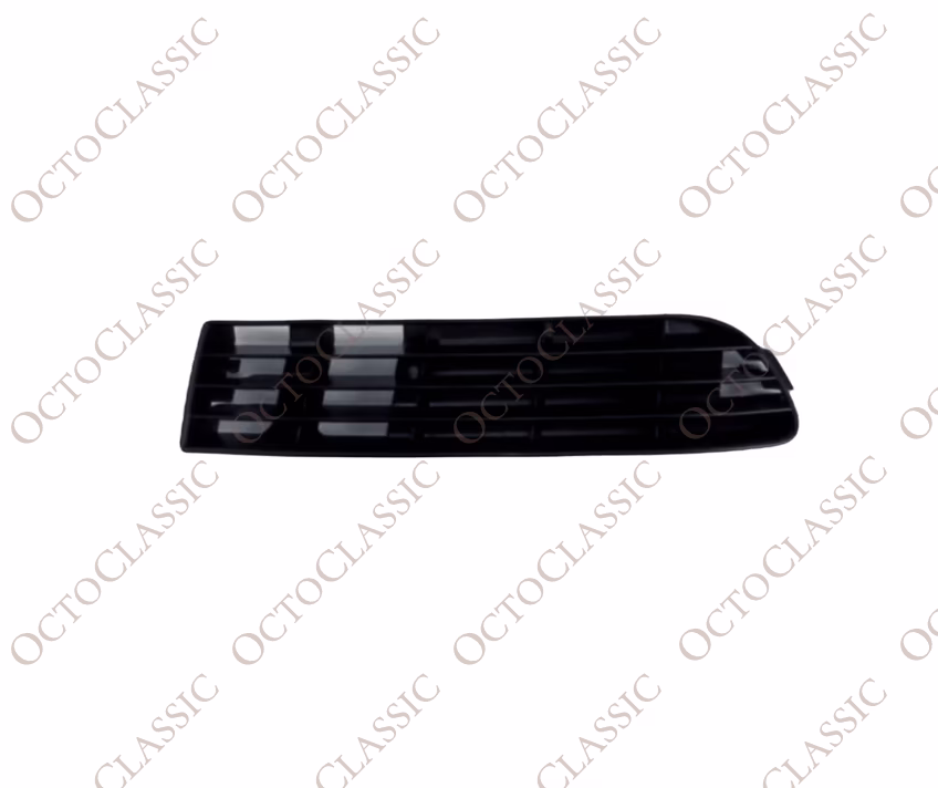 Audi A6 C4 94-97 Embellecedor Rejilla Parachoques Delantero Derecho 4A0807346 Negro