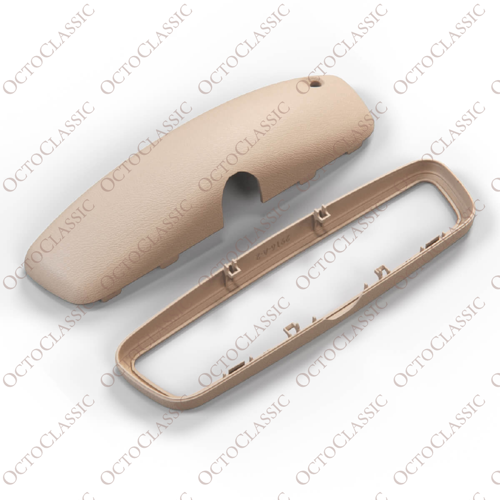R129 A124 A129 Coperchio dello specchietto retrovisore – Completo (telaio + guscio) Versione C con texture