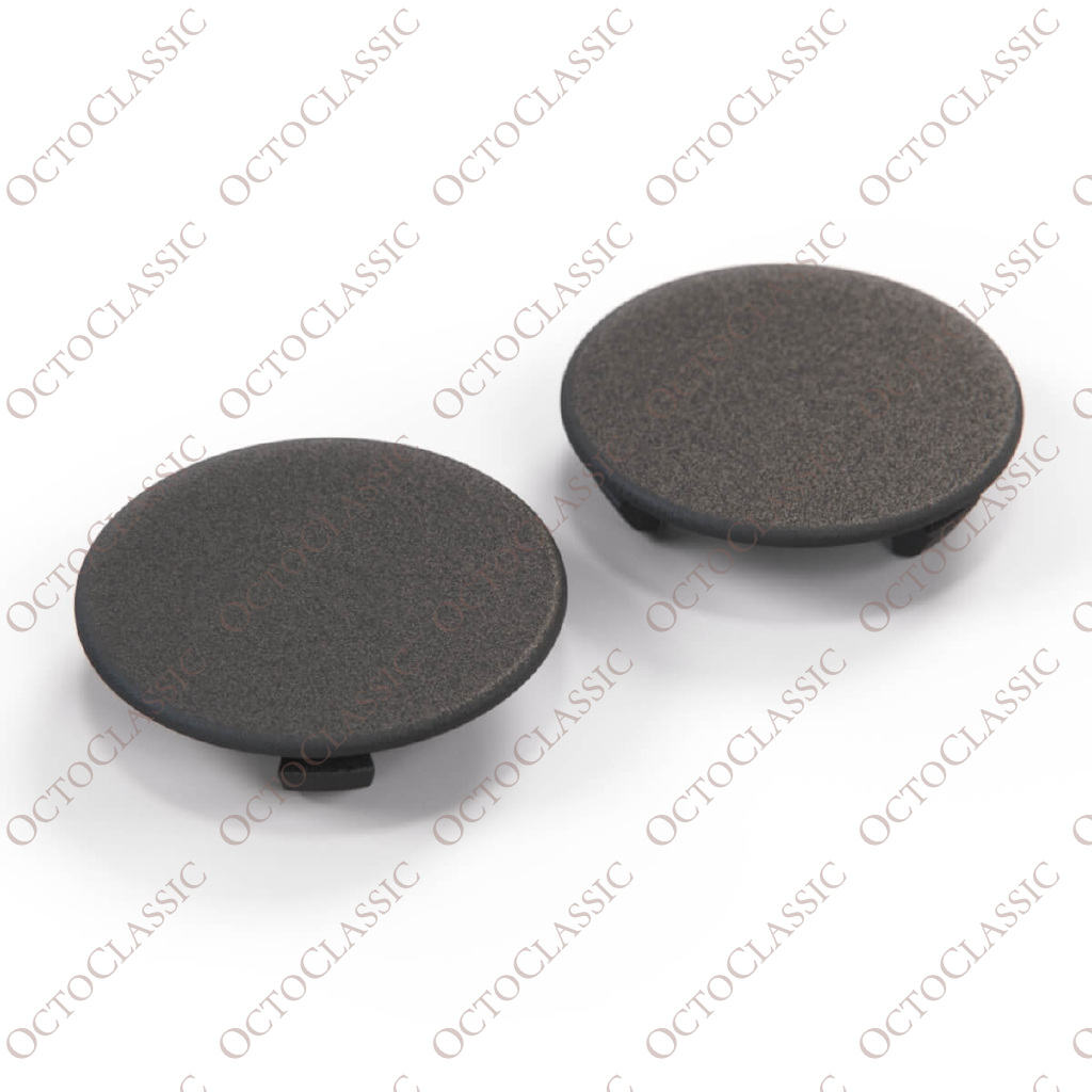 Porsche 928 Set di 2 tappi di copertura inferiore del paraurti anteriore neri o verniciati 92850513102