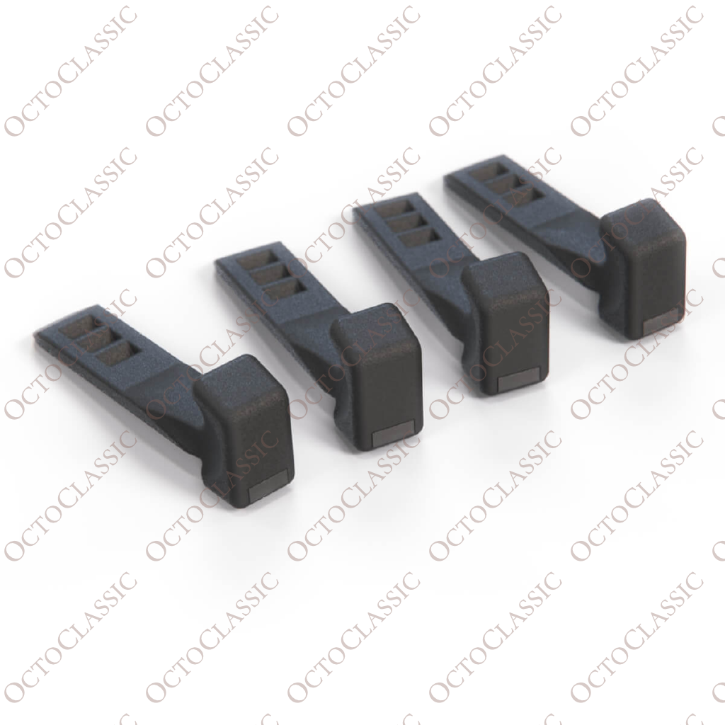 Mercedes W116 Heater Panel Knob Set Of 4 Black A1168330140