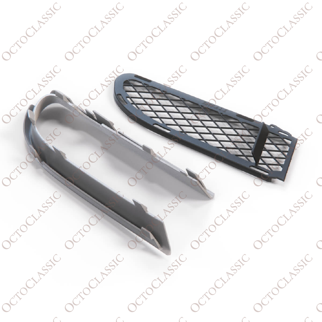 Mercedes SLK R170 Front Bumper Grille Trim Left Or Right Primed (2 Versions) A1708850965 + A1708850123 / A1708851065 + A1708850223 Mercedes SLK R170 Front Bumper Grille Trim Left Or Right Primed (2 Versions) A1708850965 + A1708850123 / A1708851065 + A1708850223