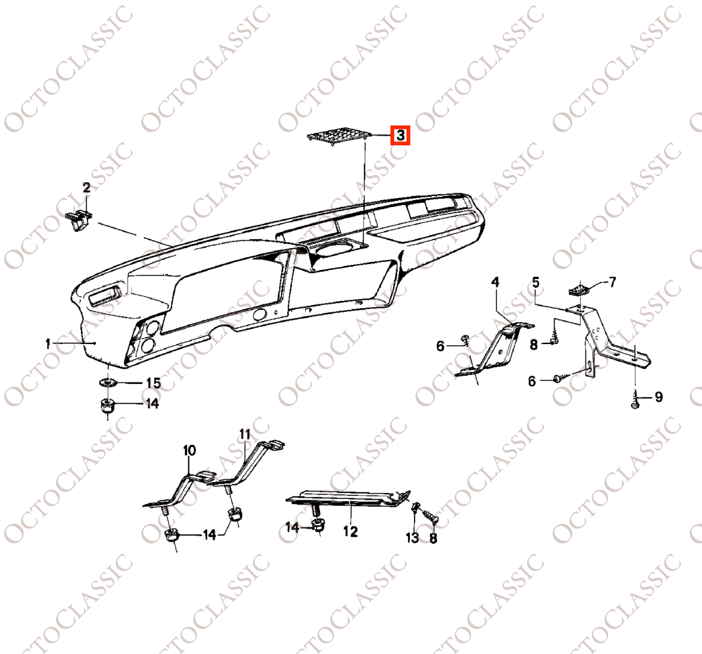 BMW E21 Dashboard Loudspeaker Cover Trim All Colors (2 Versions) 51451849009 / 51451871679 BMW E21 Dashboard Loudspeaker Cover Trim All Colors (2 Versions) 51451849009 / 51451871679