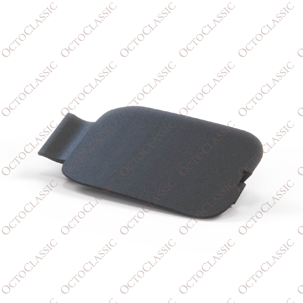Audi A8 D2 Rear Bumper Tow Hook Cover Cap Black 4D0807441A