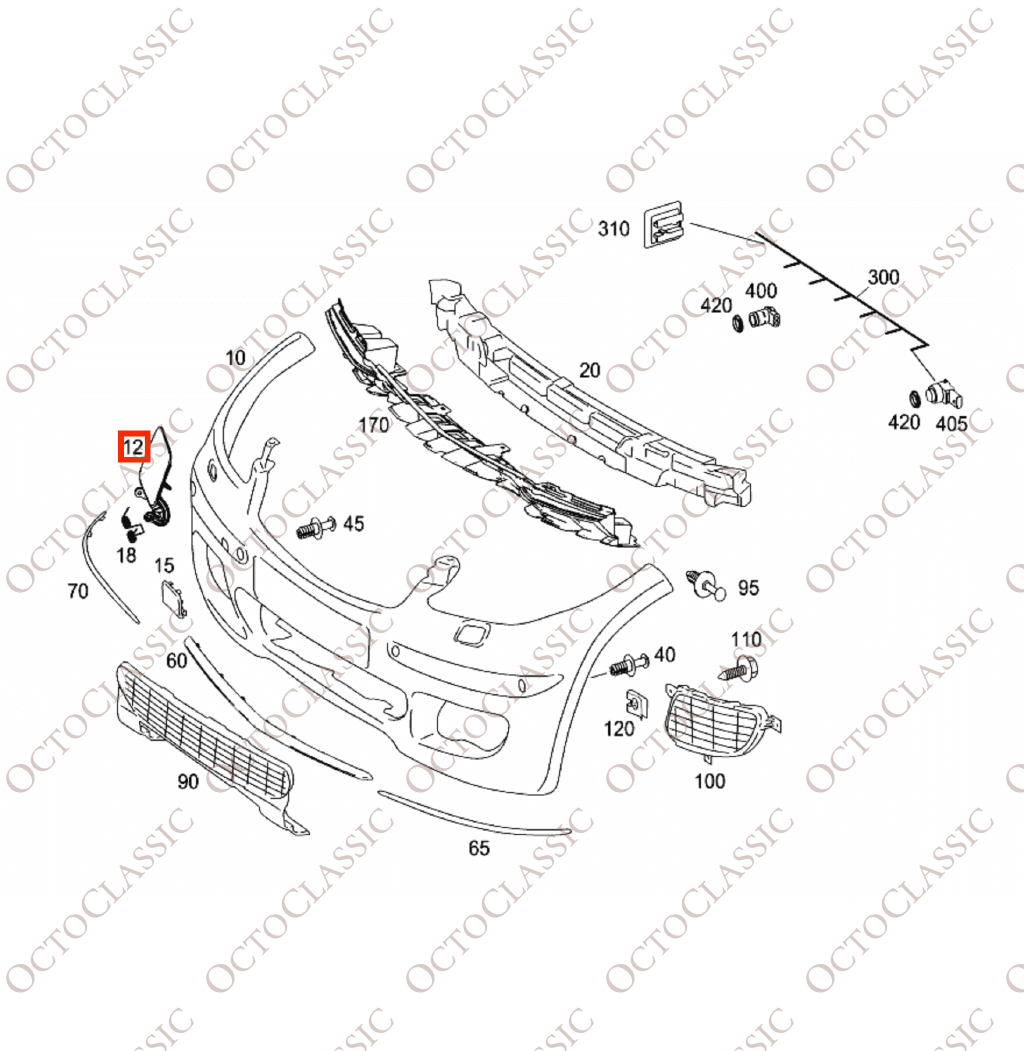 Mercedes W169 / W245 Tapa del Lavafaros Izquierda o Derecha Imprimada A1698870325 / A1698870425 Mercedes W169 / W245 Tapa del Lavafaros Izquierda o Derecha Imprimada A1698870325 / A1698870425