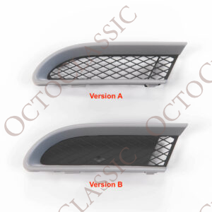 Mercedes SLK R170 Rivestimento griglia paraurti anteriore sinistro o destro primerizzato (2 versioni) A1708850965 + A1708850123 / A1708851065 + A1708850223