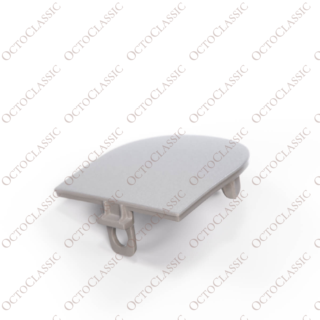 Fiat 500 Rear Bumper Tow Hook Cover Primed 735657236 735619801