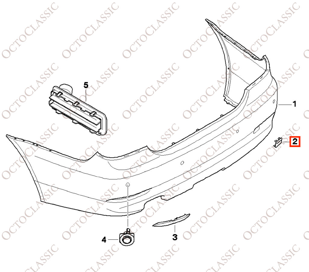 BMW E60 M-Sport Heckstoßstange Abdeckkappe Abschlepphaken Grundiert 51127896617 / 51127897217 BMW E60 M-Sport Heckstoßstange Abdeckkappe Abschlepphaken Grundiert 51127896617 / 51127897217