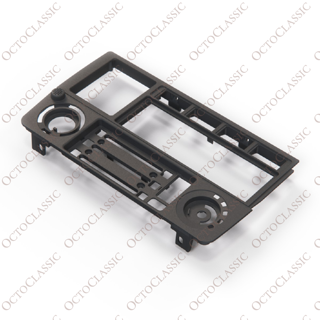 BMW E30 Dash AC Climate Control Panel Trim Bezel Black For RHD 137573406411