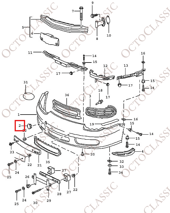 Porsche Boxster 986.2 Front Bumper Cover Cap Primed 98650551100 Porsche Boxster 986.2 Front Bumper Cover Cap Primed 98650551100