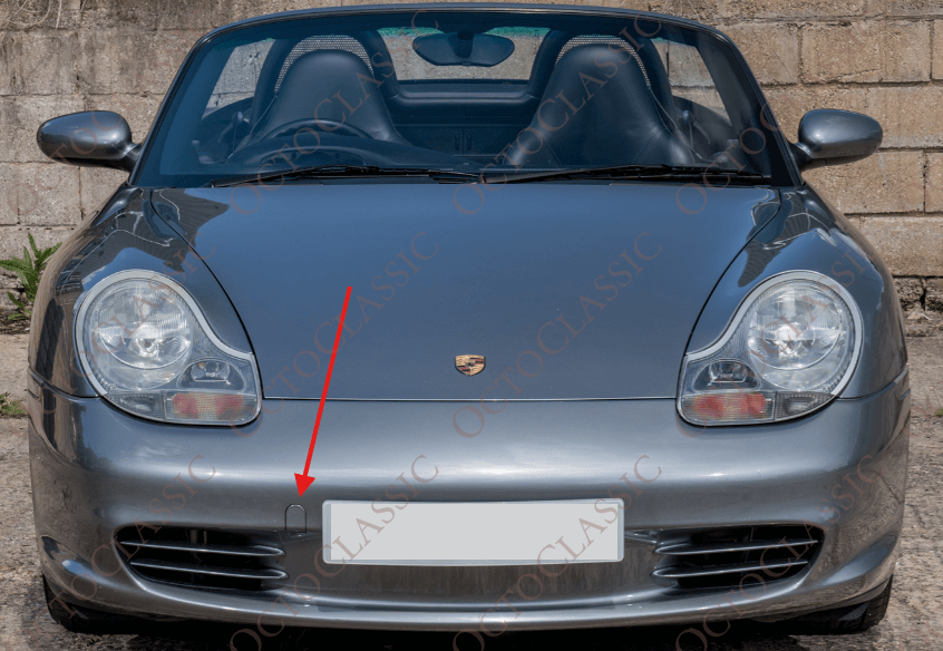 Porsche Boxster 986.2 Front Bumper Cover Cap Primed 98650551100 Porsche Boxster 986.2 Front Bumper Cover Cap Primed 98650551100