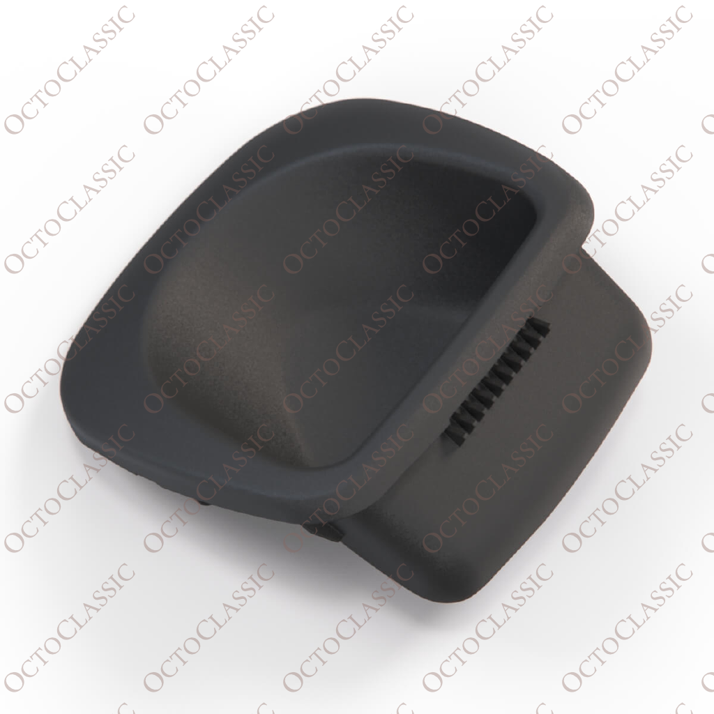 Jaguar XJ8 XJR X350 Vanden Plas Trunk Plastic Handle Trim Cover Black C2C13435