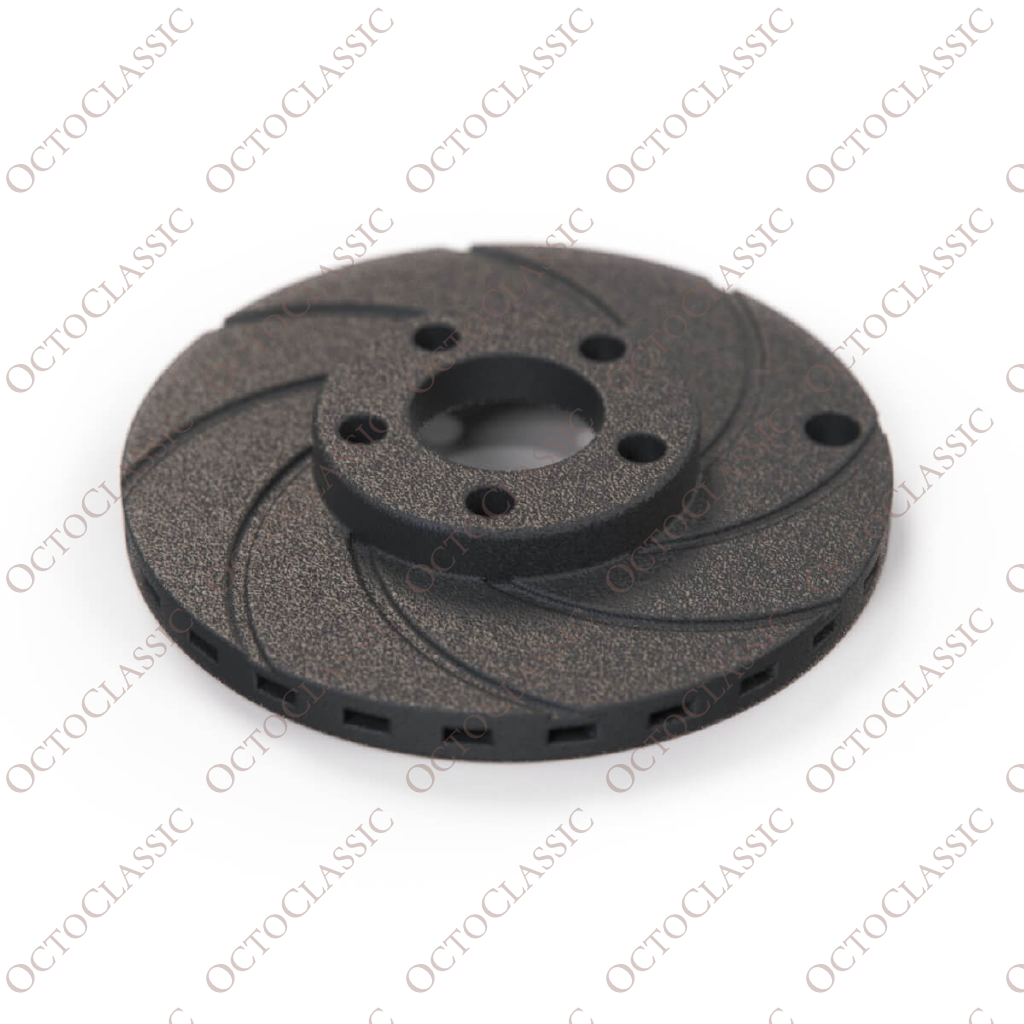 Keychain Mini Brake Disc Black