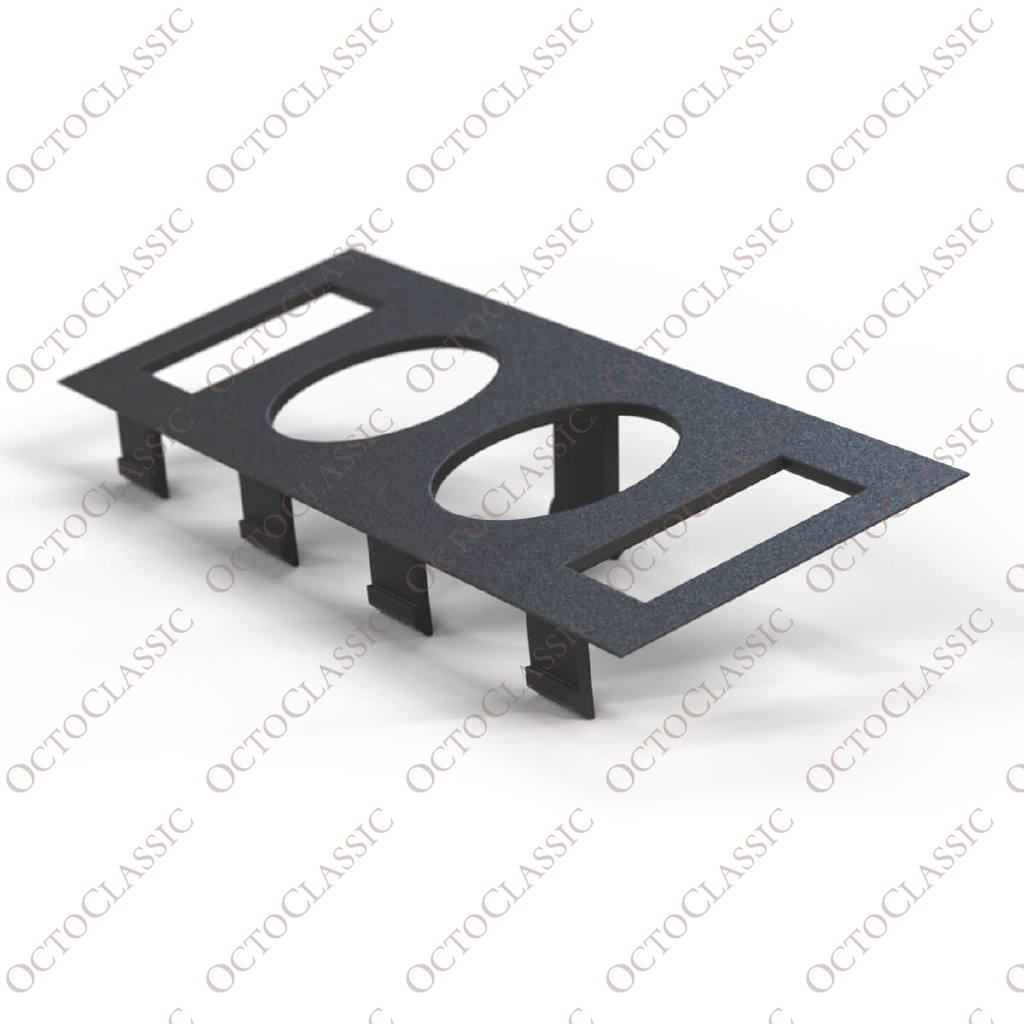 BMW E36 Air Ride System Double Gauge And Switch Cluster Pod Black BMW E36 Air Ride System Double Gauge And Switch Cluster Pod Black