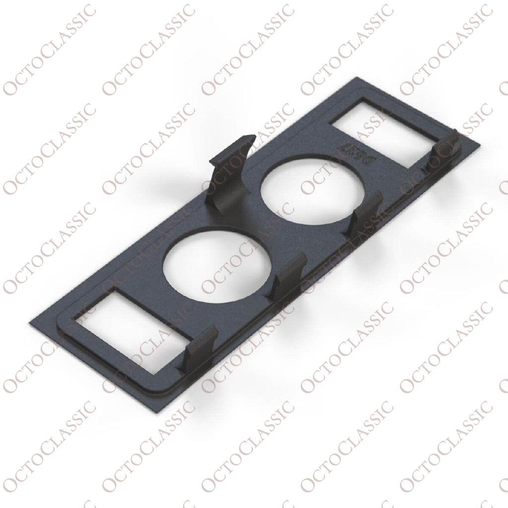 BMW E36 Air Ride System Double Gauge And Switch Cluster Pod Black BMW E36 Air Ride System Double Gauge And Switch Cluster Pod Black