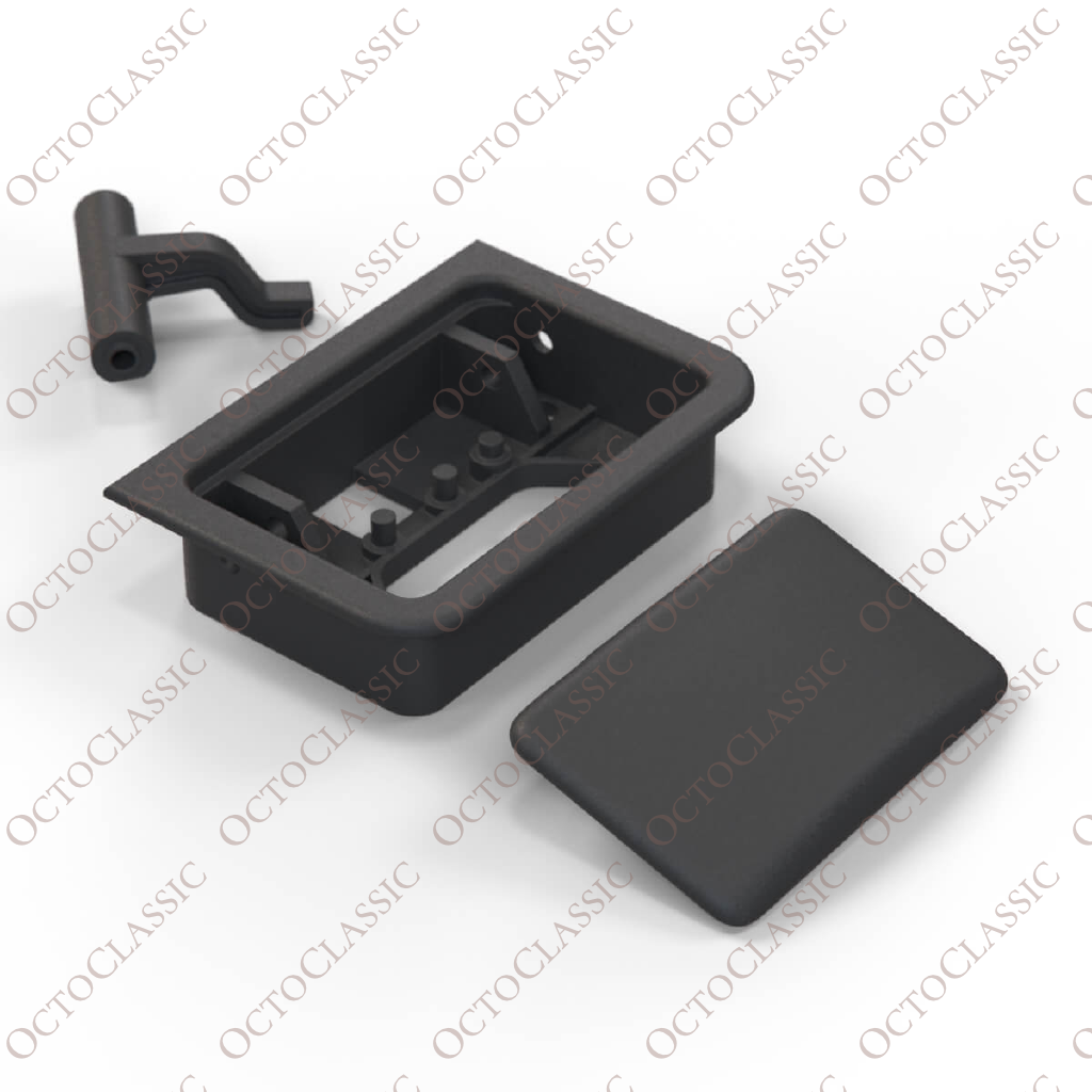 BMW E34 M5 Rear Center Console Storage Drawer Split Rear Bucket Seats 4 Seater Version Full Set Black BMW E34 M5 Rear Center Console Storage Drawer Split Rear Bucket Seats 4 Seater Version Full Set Black