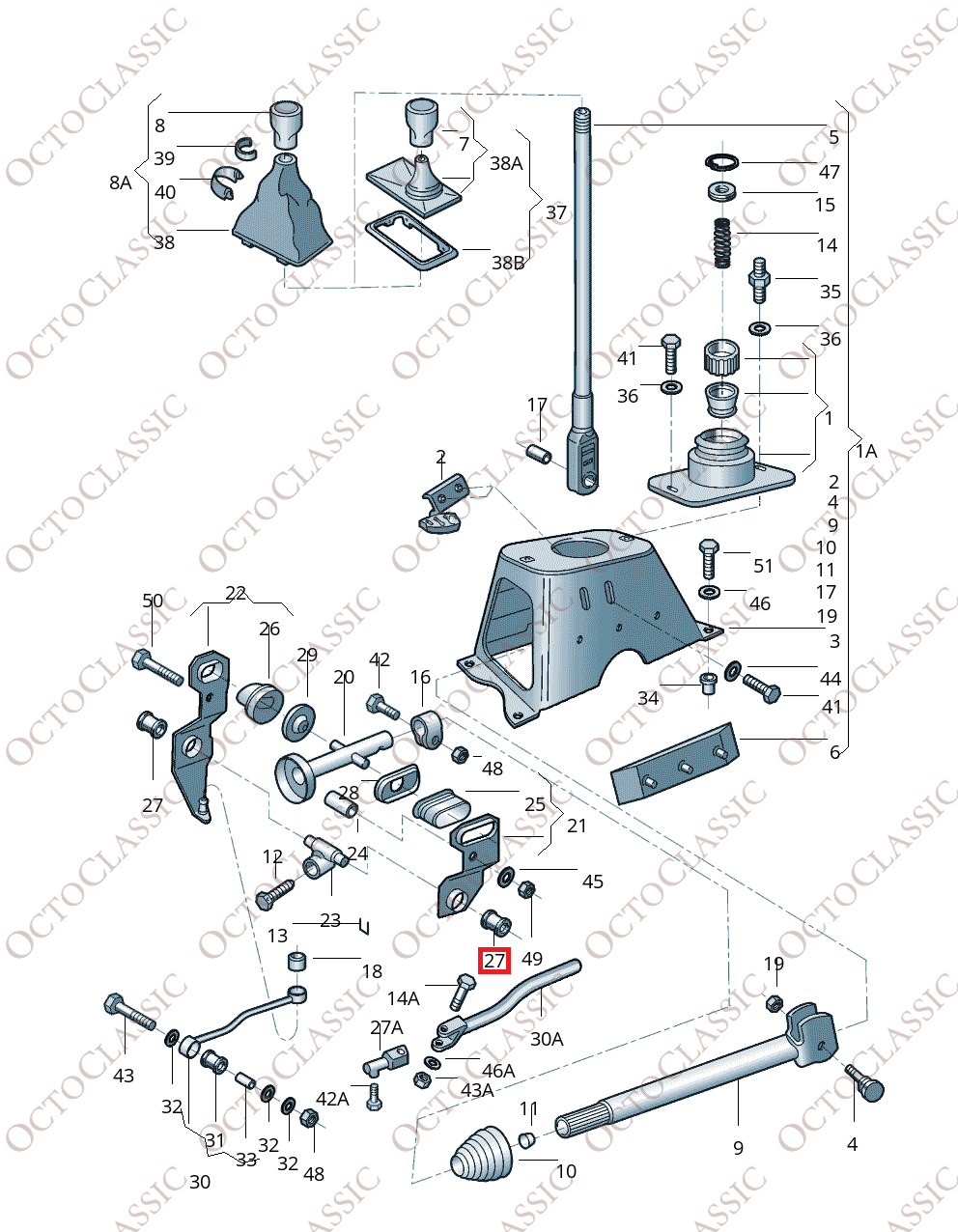 VW Bearing Bush Lower Black 811711597 VW Bearing Bush Lower Black 811711597