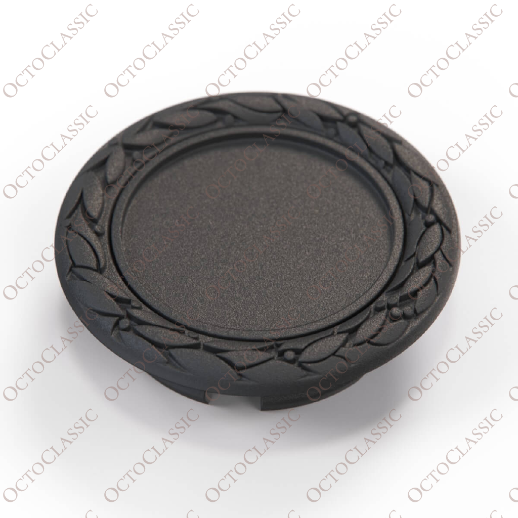 Fiat 124 Sport Coupe Cromodora Wheel Hub Cap Primed Or Black Fiat 124 Sport Coupe Cromodora Wheel Hub Cap Primed Or Black