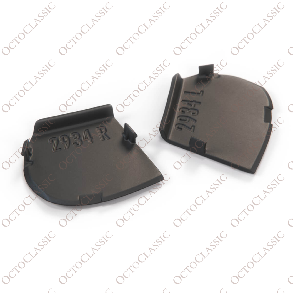 Porsche 996 Set di 2 cappucci neri 9965725690101C Porsche 996 Set di 2 cappucci neri 9965725690101C