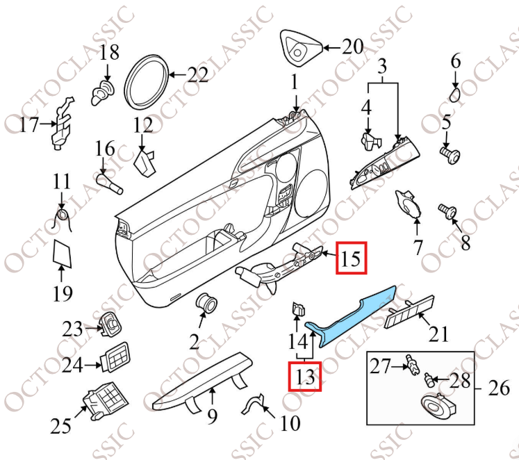 Porsche Boxster / Cayman 987 Door Handle Door Left Or Right Leather Black 98755527101 98755526101A11 / 98755527201 98755526201A11 Porsche Boxster / Cayman 987 Door Handle Door Left Or Right Leather Black 98755527101 98755526101A11 / 98755527201 98755526201A11