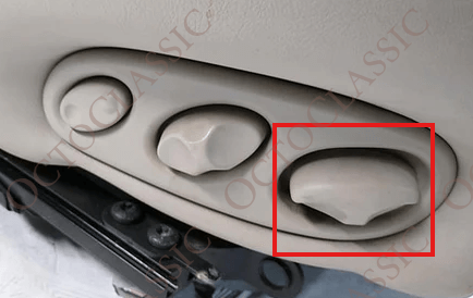 Jaguar XK8 / XKR Vordersitz Schalterknopf Satz von 2 Jaguar XK8 / XKR Vordersitz Schalterknopf Satz von 2