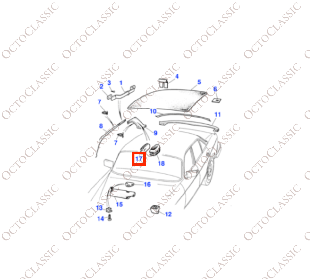Jaguar XJ6 XJ12 Serie 3 Interior Trasero Mapa Luz Placa Base Todos los Colores BBC7483 Jaguar XJ6 XJ12 Serie 3 Interior Trasero Mapa Luz Placa Base Todos los Colores BBC7483