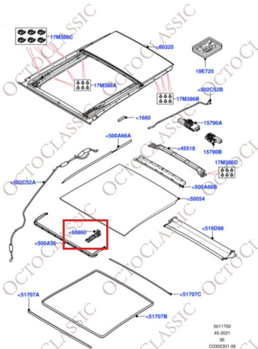 Land Rover Defender L663 Kit di deflettori per tettuccio Set di 2 nero LR137034 Land Rover Defender L663 Kit di deflettori per tettuccio Set di 2 nero LR137034