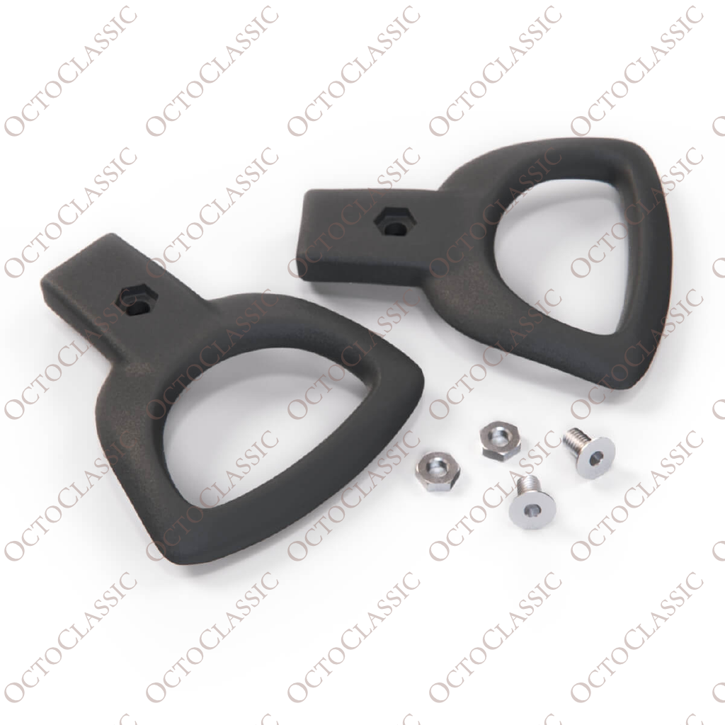 Mercedes W114 / W115 / W116 / W123 Seat Adjustment Lever Repair Kit Set Of 2 Black A1169100271