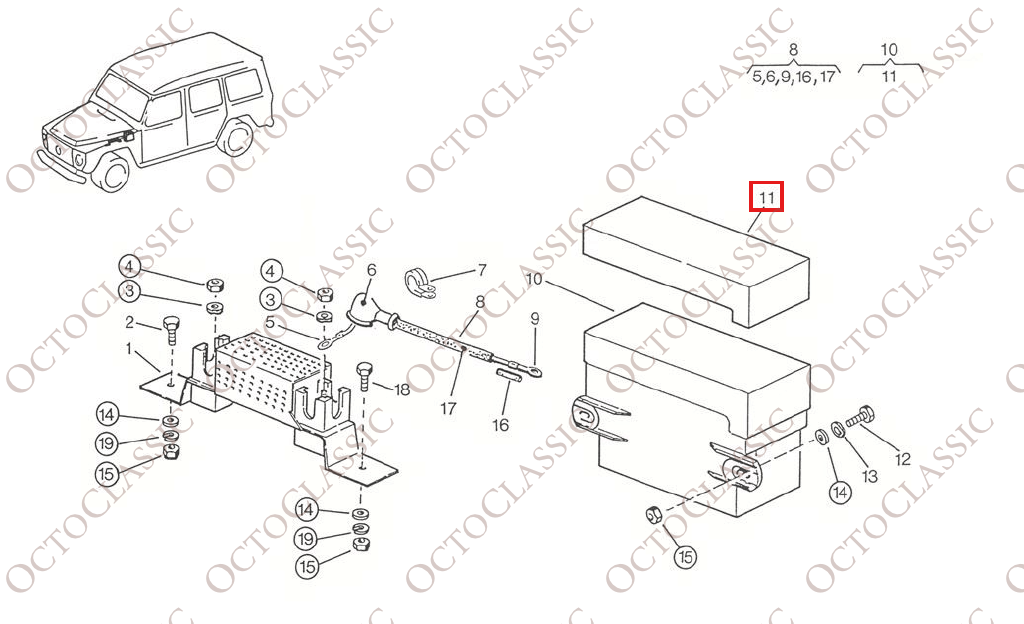 Mercedes W123 / W124 / W460 / W461 Relay Cover Black 0005454145 Mercedes W123 / W124 / W460 / W461 Relay Cover Black 0005454145