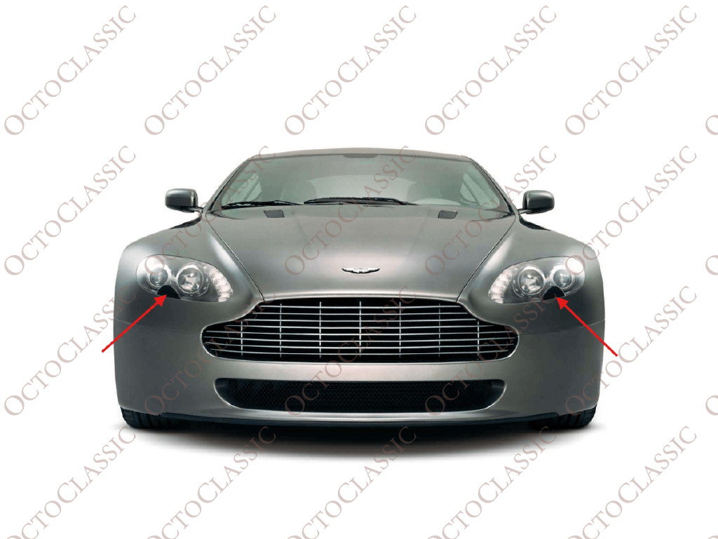 Aston Martin Vantage Headlight Washer Nozzle Cover Left Or Right 6G33-37-10537 / 6G33-37-10536 Aston Martin Vantage Headlight Washer Nozzle Cover Left Or Right 6G33-37-10537 / 6G33-37-10536
