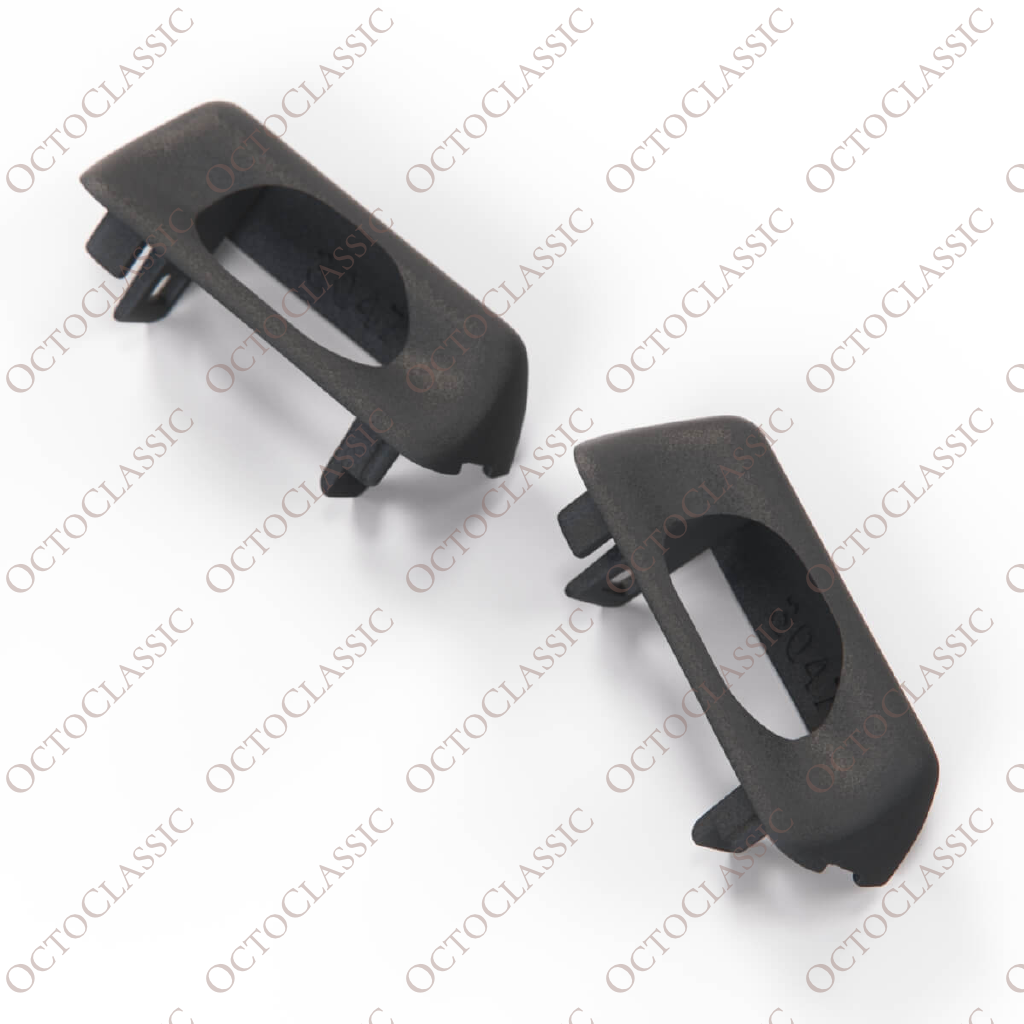 Ford Sierra Sapphire RS Cosworth Rear License Plate Light Covers Set Of 2 Black 81AG13550AA