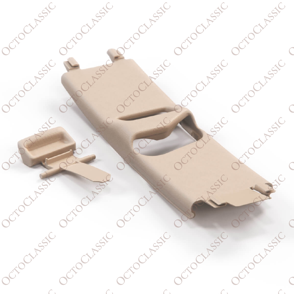 Mercedes W124 Seat Belt Regulation Cover And Button For B-Pillar Post Left Or Right A2016900930, A1246920122 / A2016901030, A1246920222 Mercedes W124 Seat Belt Regulation Cover And Button For B-Pillar Post Left Or Right A2016900930, A1246920122 / A2016901030, A1246920222