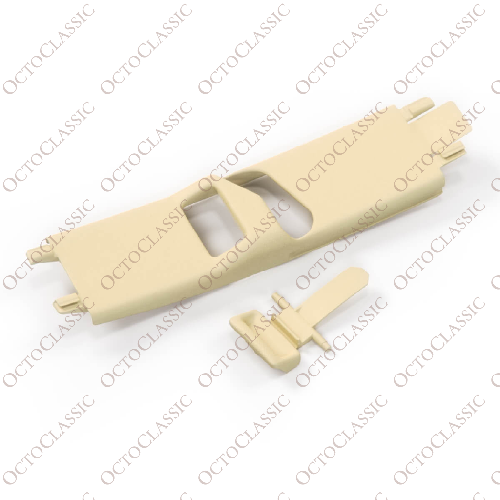 Mercedes W124 Seat Belt Regulation Cover And Button For B-Pillar Post Left Or Right A2016900930, A1246920122 / A2016901030, A1246920222 Mercedes W124 Seat Belt Regulation Cover And Button For B-Pillar Post Left Or Right A2016900930, A1246920122 / A2016901030, A1246920222