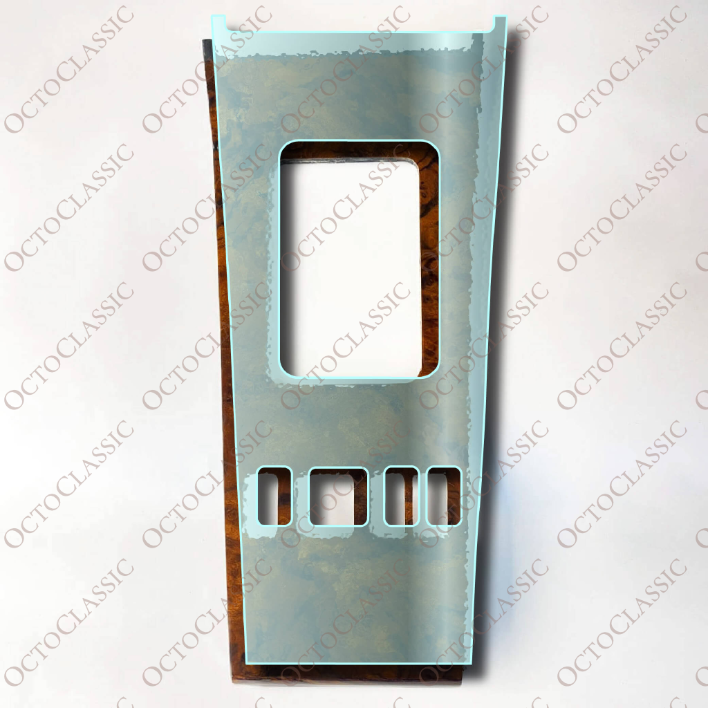 Mercedes W124 Center Console – PPF Paint Protection Film Precut / All Version A1246833037
