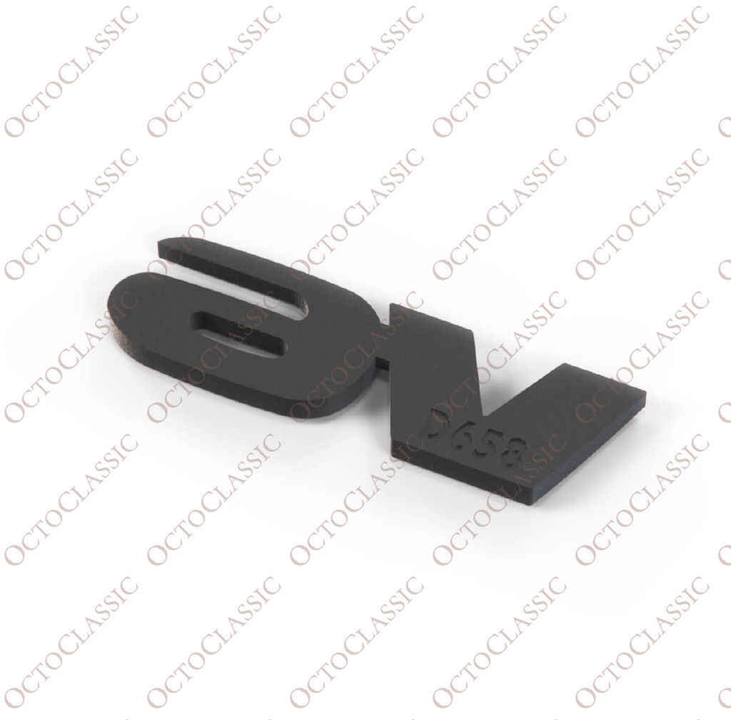 Toyota Tacoma SR5 V6 Badge Emblem Black PT9483518002 Toyota Tacoma SR5 V6 Badge Emblem Black PT9483518002